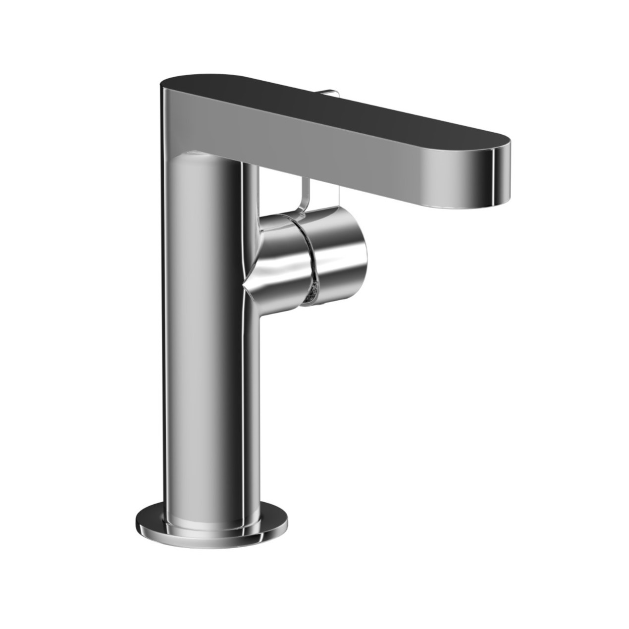 Single lever basin mixer Slim Round